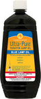Lamplight ¼ Gallon (32 oz) Ultra-Pure Lamp Oil Blue - Liquid Paraffin Oil for Indoor use, sootless, smokeless and odorless, Emergency kit Blue...