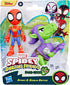 Spidey and his Amazing Friends Marvel Dino-Webs, Spidey and Goblin Raptor Action Figures Set, Super Hero Toys for Boys and Girls Ages 3 and Up...