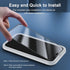 JETech Shatterproof Screen Protector for iPhone 11/iPhone XR 6.1-Inch, Full Coverage Military Grade Diamond Hard Tempered Glass Film with Easy Ins...