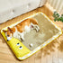 Dog Cooling Mat, 30"x20" Pets Cooling Rattan Pad for Dog and Cat with Pillow, Sleeping Pad & Cool Bed Mat use in Crate, Kennel, Bed, Sofa, Durable...