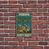 Tin Sign Hoeing Ain't Easy Gardening Garden Aluminum Metal Signs for Toilet Restroom Home Decor Gifts 8x12 inch-Tin Sign...