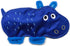The Dodo Crinkle Flattie Hippo Dog Toy, Stuffingless Toy for Dogs; No Stuffing Dog Toys with Crinkle Sound and Squeaker; Hippo Toy for Dogs in Fla...