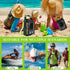 IP68 Waterproof Dry Bag, 2L - Roll Top Waterproof Pool Bag?Dry Bags for Kayaking Waterproof-w/Phone Pouch,Large Waterproof Phone Pouch,Boating & K...