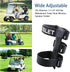 Xislet Portable Speaker Mount Compatible with Golf Cart Accessories Club Cart/EZGO/Bike/Moto/ATV Removable Bluetooth Wireless Speaker Holder Strap...