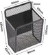 Magnetic Pencil Holder - Extra Strong Magnets Mesh Marker Holder Perfect for Whiteboard, Refrigerator and Locker Accessories (1 Baskets, Black)......