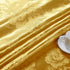 Satin Jacquard Fabric, 49" Wide Peony Pattern Shiny Silky Brocade Fabric for Dress, Shirts, tablecloth, table Runner, Wedding Decor, DIY Crafts, 1...