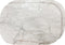 Dainty Home Silver Marble Oval Cork Placemats - Heat Resistant Placemats, Non-Slip, Easy Clean Placemats for Elegant Dining - 12"x18" Set of 2 - P...