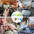 8pcs Knitting Needle Stoppers, Cute 8 Colors Leaf Knitting Needle End Caps Silicone Knitting Needle Tips Stoppers Knitting Needle Tip Covers Sewin...
