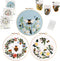 Lukinbox Embroidery Starter Kit for Beginners, 3 Sets Cross Stitch Kits for Adults, Include Embroidery Clothes with Cute Bees and Flowers Patterns...