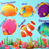 Under The Sea Birthday Bulletin Board Set Ocean Theme Classroom Decorations Sea Animals Tropical Fish Paper Cutouts Wall Decor for Back to School ...
