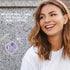 Wireless Earbuds for Small Ears Women Men, Purple Bluetooth Earbuds for Small Ear Canals, Mini Ear Buds Wireless Bluetooth Earphone for iPhone, An...