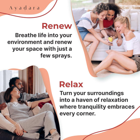 Natural Room Spray | Refreshing Citrus Air Freshener for Home & Office | Witch Hazel, Lemongrass, & Peppermint Oil Room Deodorizer Spray | Nature-...