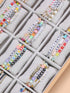 Alphabet Beads for Bracelets - 1270Pcs Square Acrylic Letter Beads A-Z with Extra Vowels & Number Beads and Spacer Beads - Ideal for Bracelets, Ne...
