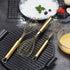Berglander Gold Whisk Pack of 3 Stainless Steel 8",10",12", Titianium Plating Gold Whisks for Cooking, Beater,Wire Whisk Set Kitchen Wisk (Gold)...