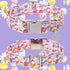 Easter Dog Collar, Cotton Easter Egg Collar for Puppy Girl Boy Dog or Cat, Easter Day Gift Rabbit Dog Collar, Cute Carrot Pet Dog Collar with Meta...