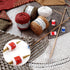 Booge 10 Pcs 2 Sizes Plastic Knit Counter Knitting Crochet Stitch Marker Row Counter for Recording The Number of Weaving Rows - 5 Large and 5 Smal...