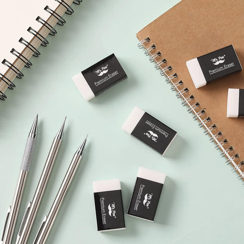 Mr. Pen- Pencil Eraser, 8 Pack, White Erasers, Erasers for Artists, Artist Eraser, Drawing Erasers for Sketching, Large Eraser, Pencil Erasers, Ar...
