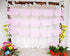 Mexican Banner Flags Light Pink Papel Picado Over 60 feet Long, Pastel Pink tissue PAPER garland decorations for all occasions, Weddings, Quincean...