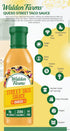 Walden Farms Queso Street Taco Sauce 12 oz. (2 Pack) Bottle - Creamy and Flavorful, Vegan, Paleo and Keto Friendly, Non-Dairy Milk Substitute - Pe...