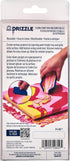 FolkArt Drizzle Flexible Tray and Comb Set, Durable Silicone Tools Perfect for DIY Paint Pouring Arts and Crafts Projects, 50829, Blue...
