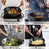 LIANYU 15-Piece Kitchen Silicone Cooking Utensils Set with Holder, Wooden Handle Kitchen Tools Include Spatula Tong Slotted Spoon Turner Whisk Bru...
