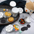 Oudain 12 Pack Dog Scent Work Tins, Dog Scent Training Box, Dog Nose Metal Container with 12 Magnetic Dots, Dog Scent Training Kit Smell Training ...