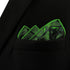 S&W SHLAX&WING Neck Tie Sets for Men Matching Necktie Dark Green Paisley Matching Pocket Square...