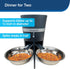 PetSafe 2-Pet Meal Splitter with Bowl - Designed for PetSafe Smart Feed and Healthy Pet Simply Feed Automatic Cat Feeder - No-Mess Food Dispensing...