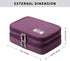 Travel Cable Organizer Bag, Electronic Accessories Case Portable Double Layer Cable Storage Bag for Cord,phone,Charger, Flash Drive, Phone, SD Car...