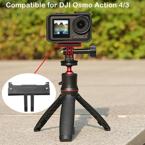 PCTC 2PCS Magnetic Adapter Mount Compatible for DJI Osmo Action 4/3 Quick Release Adapter - DJI Accessories,Attachable Tripod, Selfie, Vlogging...