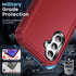 LeYi for Samsung A54 5G Case: with 2 PCS Screen Protector, Heavy Duty 3 in 1 Samsung Galaxy A54 5G Case, Military Grade Shockproof Phone Case Cove...