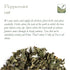 Peppermint Tea Loose Leaf Pure Organic Herbal - Dried Loose Leaf Pepper Mint - Mentha Piperita - Dried Peppermint Leaves Pepperment Leaves Pepperm...