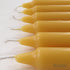 100% Pure Beeswax Candles (Set of 6) 8-Hour Organic Hand Made - 8 Inches Tall, 3/4 Inch Diameter; Tapers...