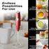 Bean Envy Milk Frother Handheld for Coffee - Electric Hand Blender, Mini Drink Mixer Whisk & Coffee Foamer Wand with Stand for Lattes, Cappuccino,...