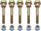 ?Set of 5? 580790401 Snow Throwers Shear Bolts and Nuts fits for Husqvarna 539976978, 595086601 AYP 588077502 2 Stage Snow Blowers 570XP 575XP...