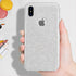 MILPROX Glitter Case Compatible for iPhone Xs, Shiny Sparkle Bling, 3 Layer Hybrid Protective Soft Phone Case Compatible for iPhone X...