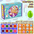 LOOIKOOS Matching Easter Eggs for Toddlers,12PCS Preschool Educational Learning Toys Fine Motor Skill Kids Montessori Toy Gift for 3 4 5 Year Old...