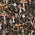 HAOKHOME 93279 Peel and Stick Wallpaper Boho Mushroom Removable Stick on Forest Contact Paper for Bathroom Black/Brown/Green 17.7in x 9.8ft...