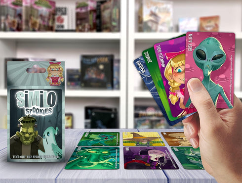 Similo Spookies, Cooperative Fun for the Whole Family, Easy to Learn, Deck Includes 30 Big Cards, For Ages 7 and Up...