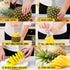 Zulay Kitchen Stainless Steel Pineapple Corer & Slicer + Eye Removal Tool – Heavy Duty Pineapple Cutter with Reinforced Blade – Effortless Pineapp...