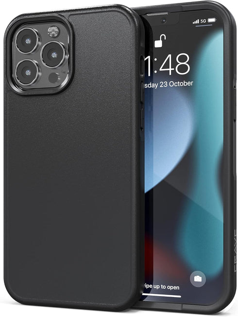 Crave Slim Guard for iPhone 13 Pro Max, Shockproof Case for Apple iPhone 13 Pro Max (6.7") - Black...