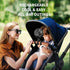 AMACOOL Battery Operated Stroller Fan Flexible Tripod Clip On Fan with 3 Speeds and Rotatable Handheld Personal Fans for Car Seat Crib Bike Treadm...