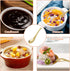 8Pcs Thickened Heavy-Weight Soup Spoons, 18/8 Stainless Steel Asian Soup Spoon Table Spoons Silverware for Soup, Ramen, Pho, Cereal, Ice Cream (Go...