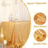 B-COOL Rectangle Sequined Table Cloth Gold Sequin Tablecloth Glitter Tablecloth Sequin Wedding Decoration Christmas Tablecloth 50x50 inch...