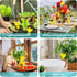 NiHome 48-Pack Yellow Sticky Traps with Twist Ties Indoor & Outdoor Plant Bug Fly Glue Catcher Nontoxic Odorless for Home Garden (Flower)...