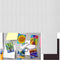 25 Pcs Magnetic Painting Canvas Panel Magnetic Mini Canvas Boards Magnetic Canvases for Painting Magnetic Mini Tile Art for Fridge Locker Art Pain...
