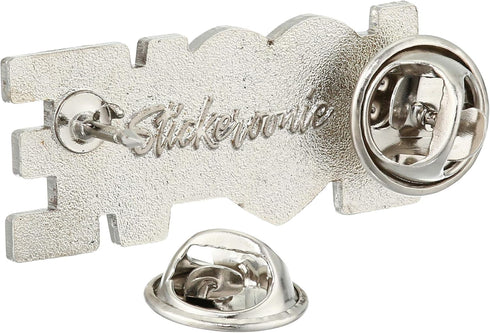 Stickeroonie Autism Awareness Puzzle Heart Lapel Pin, Colorful Love Silver Plated Decorative Pin, 1.2”...