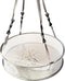 19" Seed/Shell Catcher for Bird Feeders Platform 19 x 19 x 4 inches Birdseed Hoop Outdoor Garden Hanging Tray (White)...