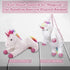 Fluffy Rainbow Unicorn Plush Toy 14 inch - Cuddly Stuffed Animal Unicorn Magical Gift - Ultra Soft Christmas Birthday Valentine Favors Present (Ra...