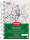 Derwent Academy Paper Sketch Journal, Wirebound, 70 Sheets, 9" x 6", Heavyweight (54966), White...